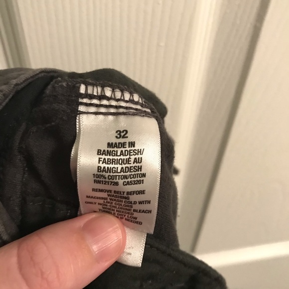 Aeropostale men’s flat front shorts 32 gray - Picture 4 of 5